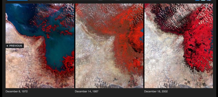 Lake Chad, Africa 1972-2002