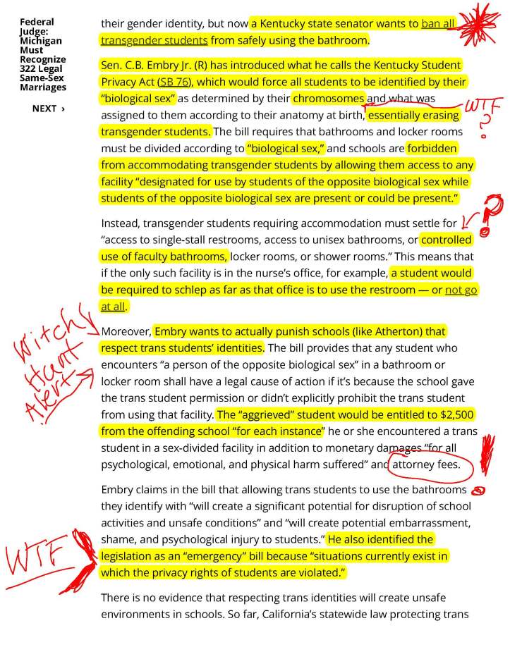 Lawmaker Wants To Pay Students $2,500 If They See A Transgender Person In The 'Wrong' Bathroom | ThinkProgress_Page_2