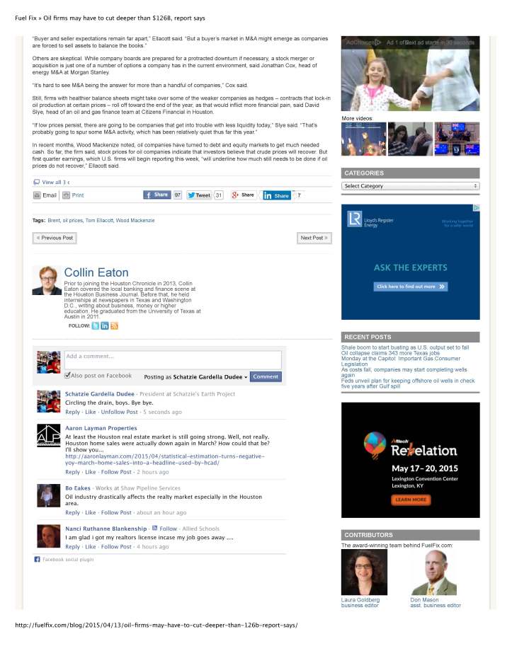 Fuel Fix » Oil firms may have to cut deeper than $126B, report says_Page_2