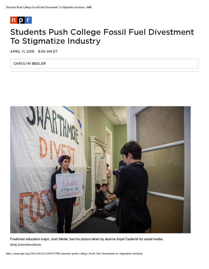 Students Push College Fossil Fuel Divestment To Stigmatize Industry - NPR_Page_1